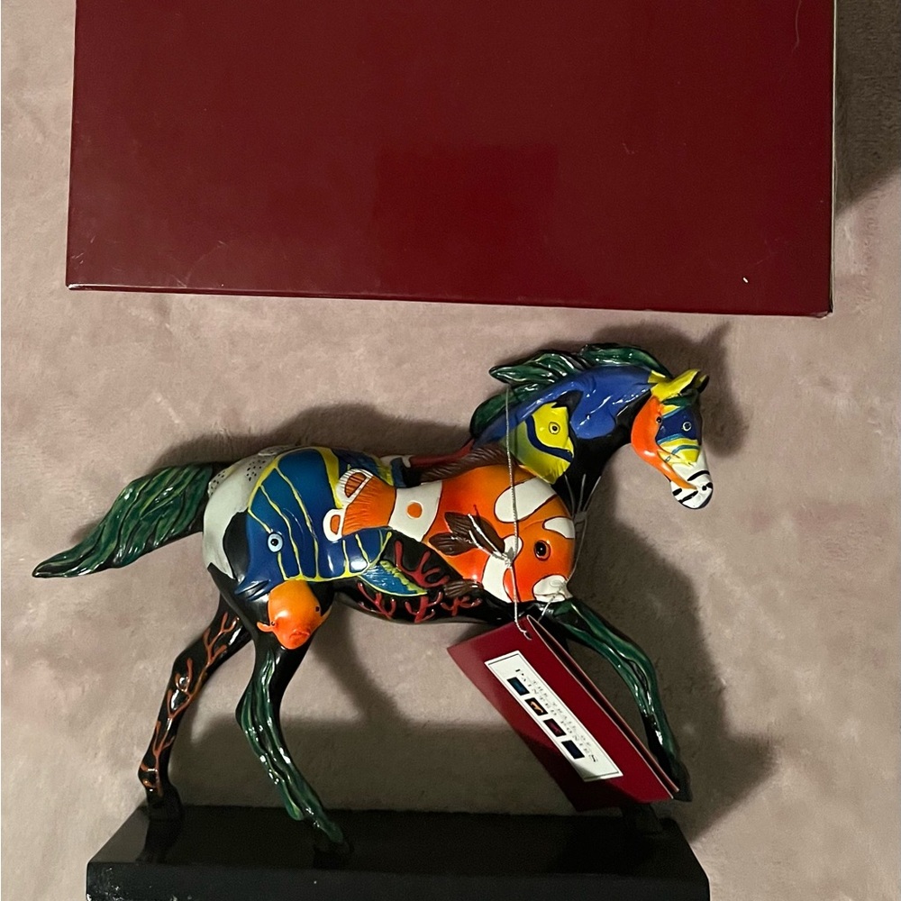 The Trail of Painted Ponies Figurine